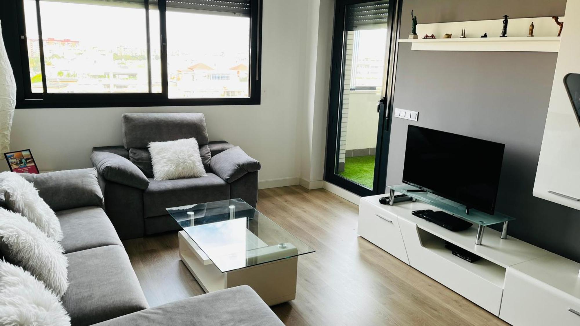 شقة Atico Con Piscina Y Vistas Al Mar Habitat Litoral مالقة المظهر الخارجي الصورة